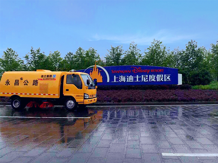 时博SHIBO(中国)扫路车保洁上海迪士尼