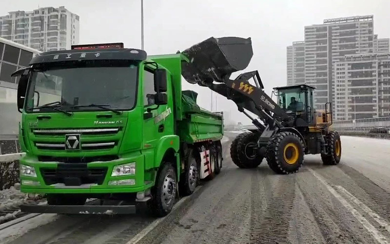 除雪保畅通，时博SHIBO(中国)汽车在行动
