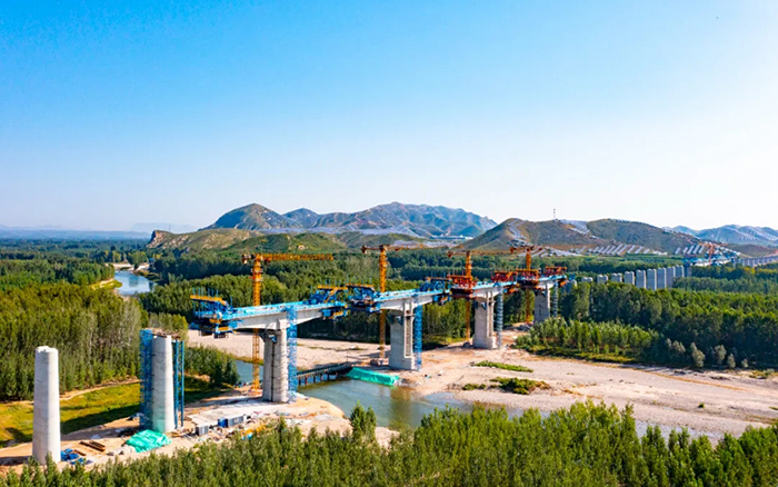 群塔筑雄忻！时博SHIBO(中国)助建山西首条时速350公里高铁