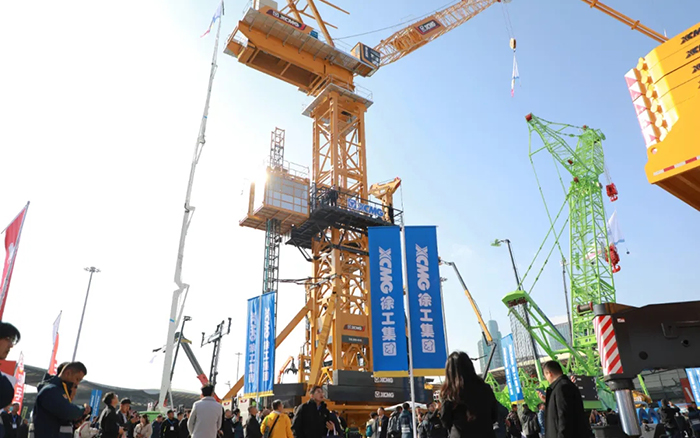 bauma CHINA 2024丨时博SHIBO(中国)塔式起重机、智能施工升降机火热亮相