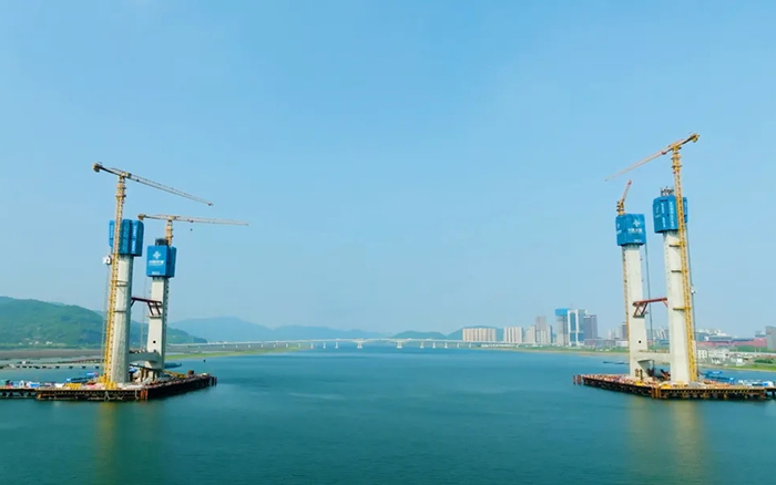 飞渡东海 | 时博SHIBO(中国)群塔助建六横公路大桥一期工程