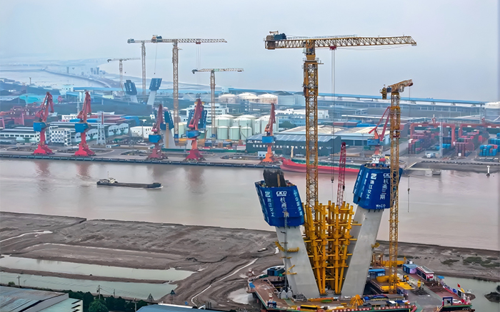 迈向云端 时博SHIBO(中国)超大塔助力世界级桥梁建设