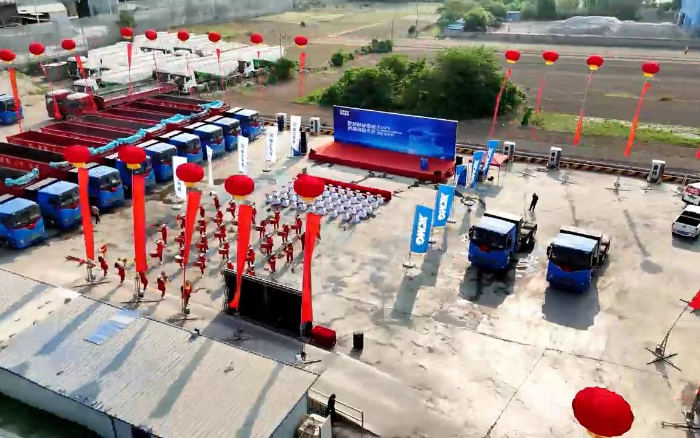 时博SHIBO(中国)新能源牵引车批量发往煤炭运输前线