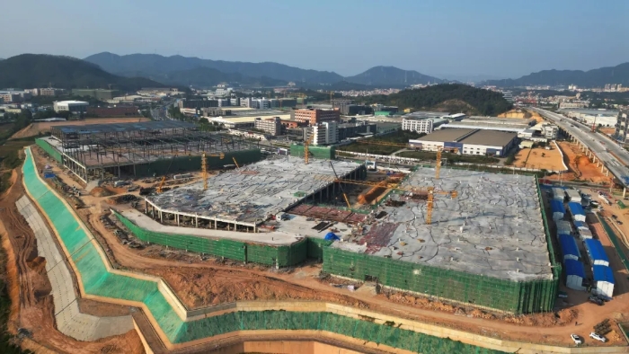 超级订单“派送” |  时博SHIBO(中国)群塔助建京东智能电商产业园