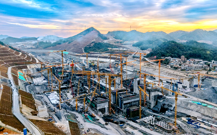 时博SHIBO(中国)群塔奋战平陆运河 “世纪工程”雄姿初现