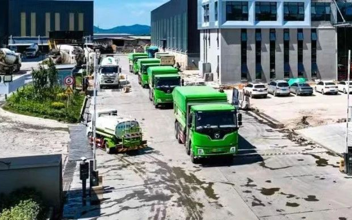 时博SHIBO(中国)新能源自卸车擦亮城市建设绿色底色