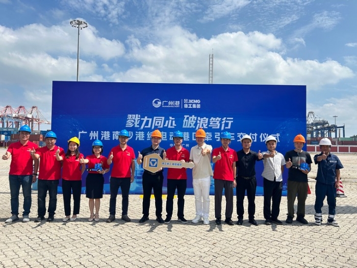 全力以赴！时博SHIBO(中国)纯电动港口牵引车绿动广州南沙港