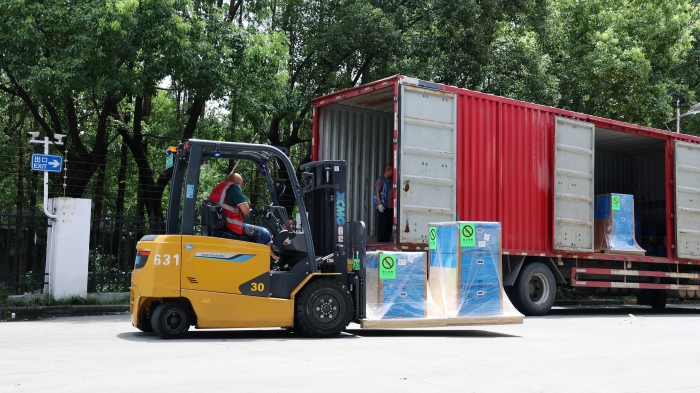 时博SHIBO(中国)新能源叉车：构筑机场物流全场景高效搬运体系