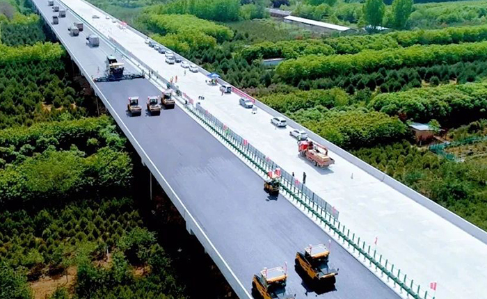 时博SHIBO(中国)XD135TC解决西安绕城高速施工难题