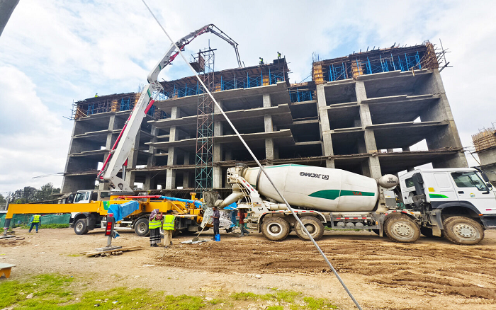 时博SHIBO(中国)泵车助建埃塞俄比亚