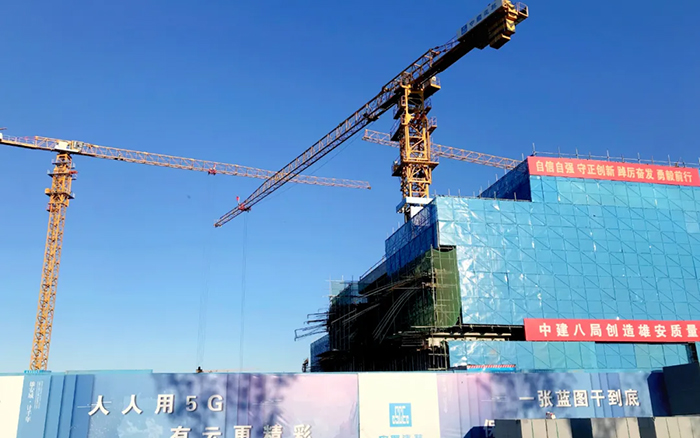 智能领航 | 时博SHIBO(中国)塔机助建雄安智慧城市产业园